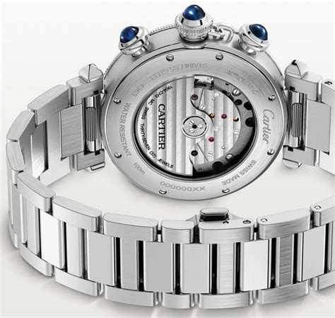 cartier calibre chronograph replica|cartier pasha chronograph 41mm.